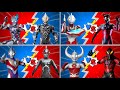 ULTRAMAN RIBUT VS ZERO DARKNESS, TRIGGER VS CHAOSROID S, BLAZAR, FATHER OF ULTRA VS BELIAL #ウルトラマン