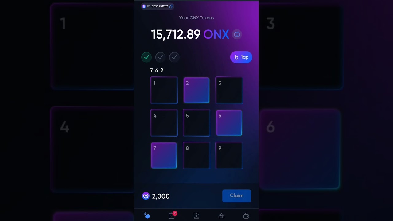 Onus TapTapTap Code September 3 