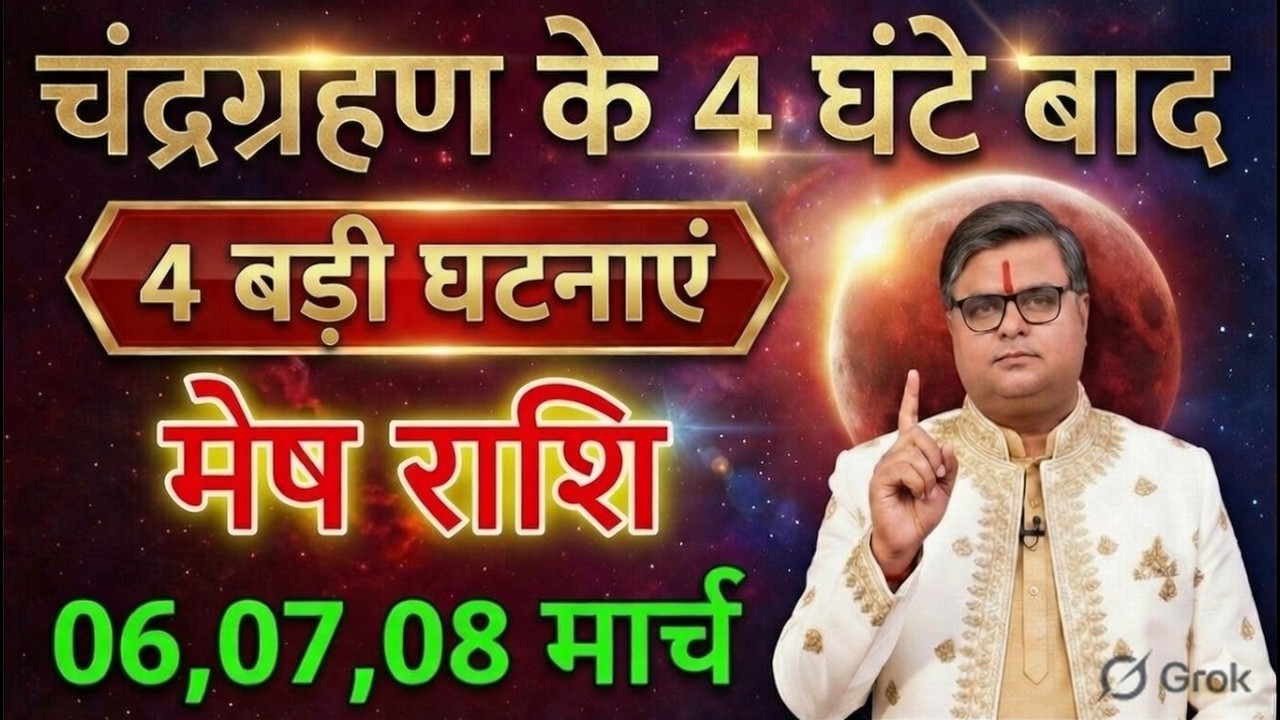 मेष राशि 04 और 05 मार्च 2026 किस्मत बहुत लंबी छलांग लगाएगी बड़ी खुशखबरी@meshbharti