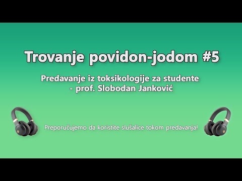 Trovanje povidon-jodom 🤢