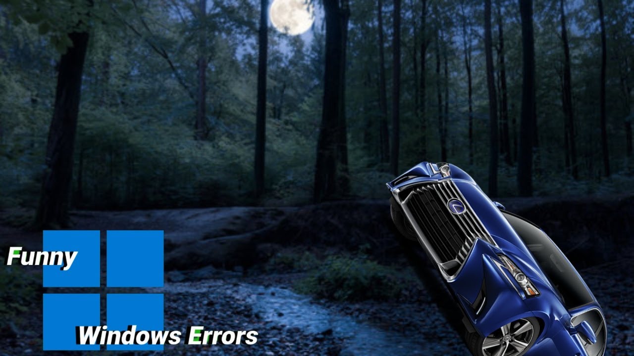 Lidia and Rigby's Car Crash TEG1994's Funny Windows Errors YouTube