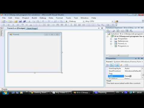Visual Studio Csharp World x264