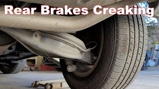 Rear Brakes Creaking When Pressing Brake Pedal Diagnosis and Repair