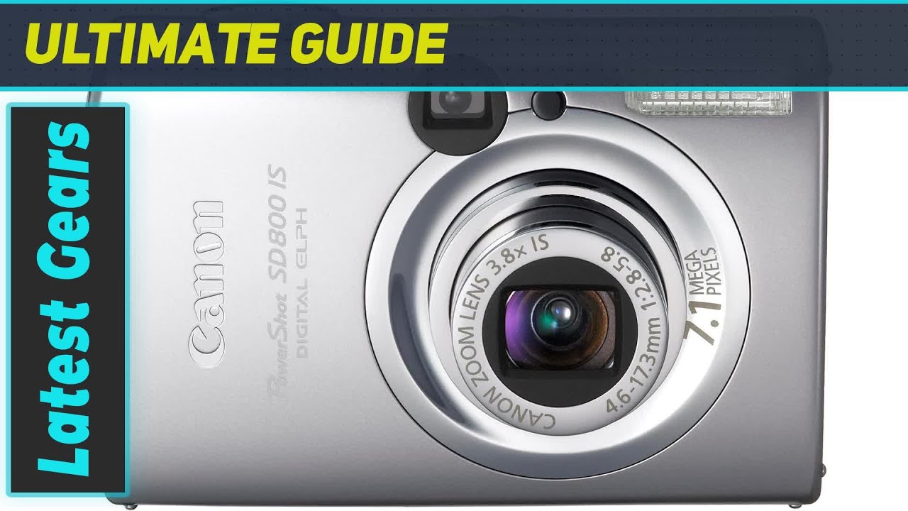 Unveiling the Canon PowerShot SD800 IS: A Step Ahead in Digital