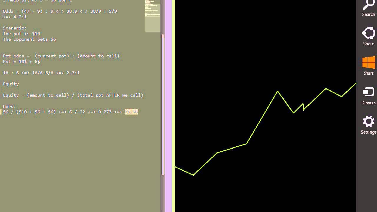 Poker Strategy – Odds, Outs & Equity