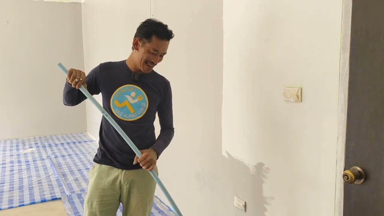 Ep.1230 วันนี้บ่าวเก่งก็เริ่มลงมือทาสีบ้านให้กับน้าสาวน้าชายของพี่โย