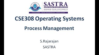 Process Management Part II