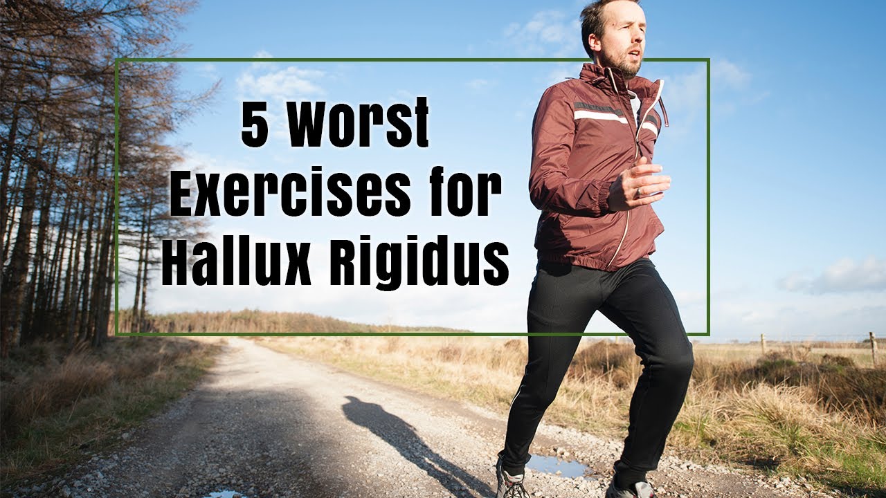 5 худших упражнений при Hallux Rigidus
