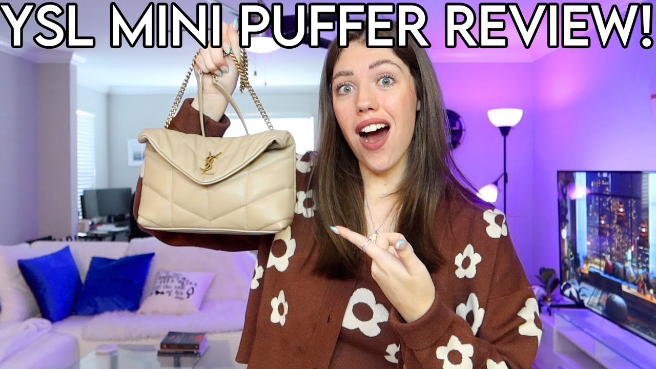 PROS & CONS OF THE YSL MINI LOULOU PUFFER! 🤷‍♀️