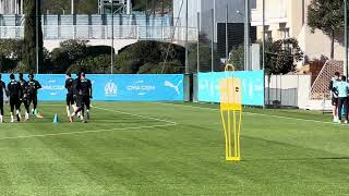 🚨OM : l’entraînement des Olympiens avant Auxerre