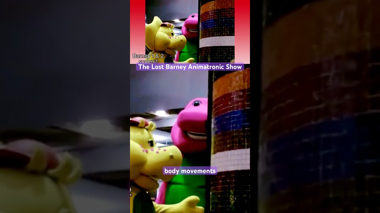 The Lost Barney Animatronics