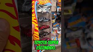 TOYOTA SUPRA ESCONDIDO #hotwheels #automobile #coleccion