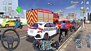 táxi sim 2022 evolution ovilex Honda Civic type r car driver simulator 3d screenshot 4
