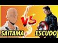 SAITAMA VS ESCUDO CAPITÃO AMÉRICA: O QUE ACONTECERIA CASO ELES SE ENFRENTASSEM? | Eai Galera