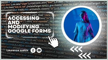 Modify Form Content with Google Apps Script #FormUpdate