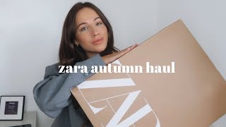 NEW IN ZARA AUTUMN HAUL & TRY ON | SEPTEMBER 2022