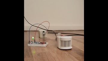 Movement sensor to Arduino test