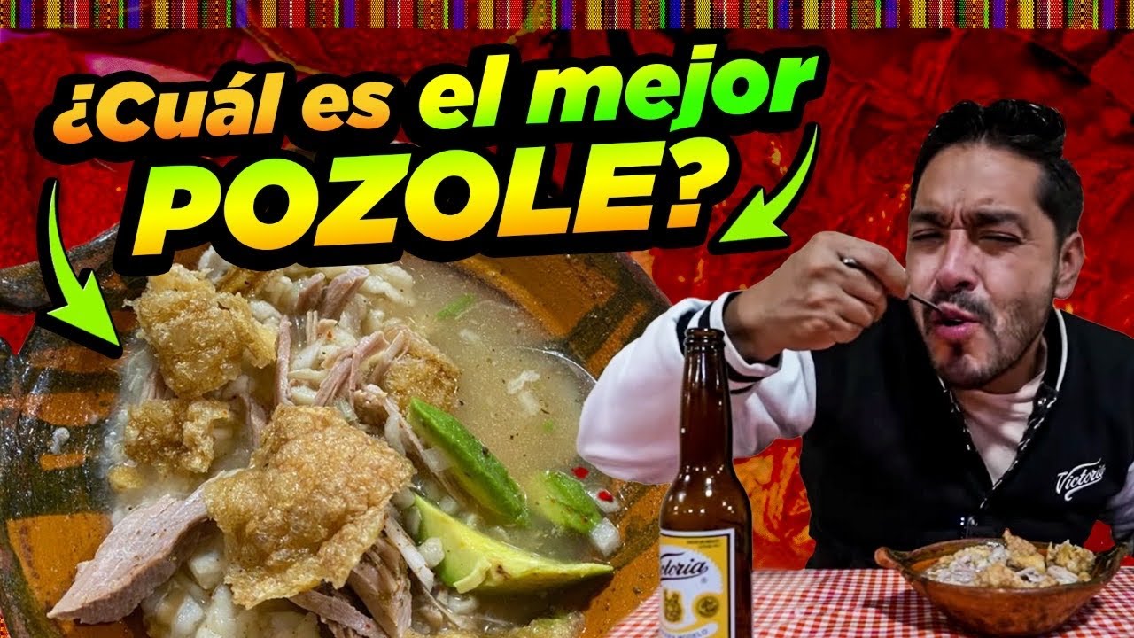 POZOLE TRADICIONAL BLANCO VS POZOLE VERDE en TIXTLA, GUERRERO