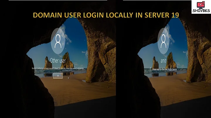 How to Assign Locally Login Permission on Domain User in Windows Server 2019