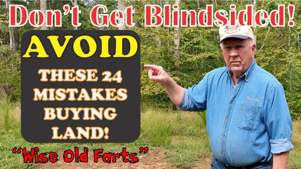 Avoid These 24 Mistakes Buying Land - YouTube