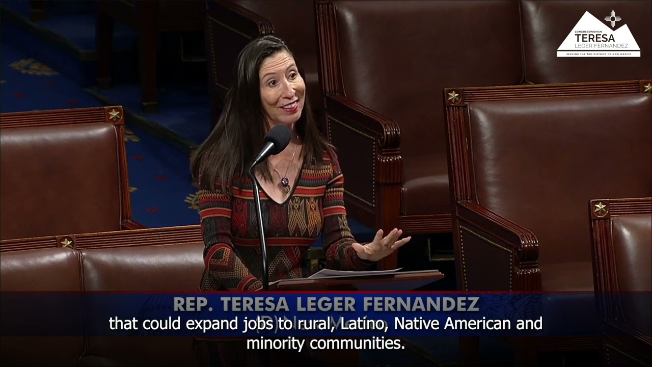 Rep. Leger Fernandez Floor Speech on America COMPETES Act