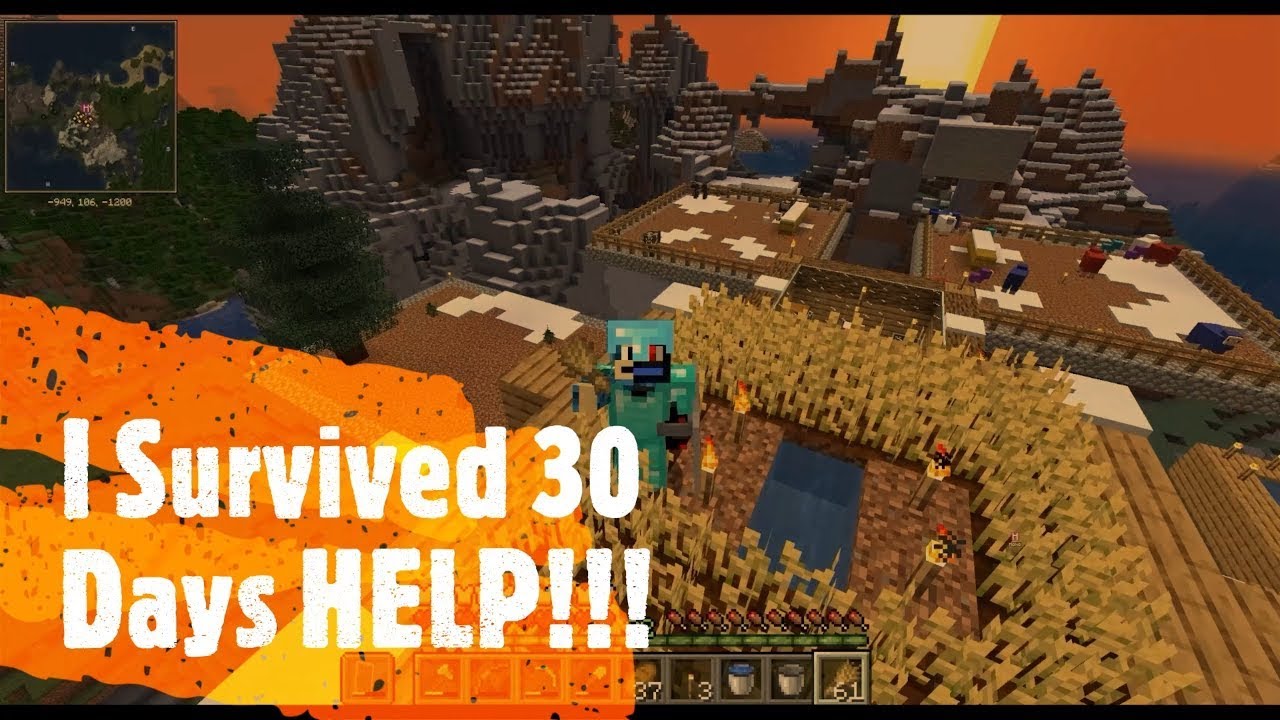 I survived 30 days in jungle biome |Minecraft| 