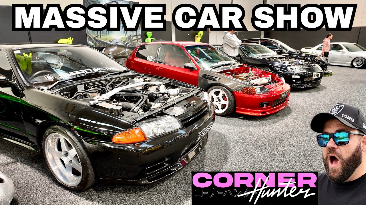 NZ Car Culture🔥Wild JDM Car Show + Drifting  - Revcon 2026