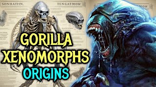 Gorilla Xenomorphs Origins - When A Gorilla Gets Pregnant By Facehugger This Monster Becomes Reality
