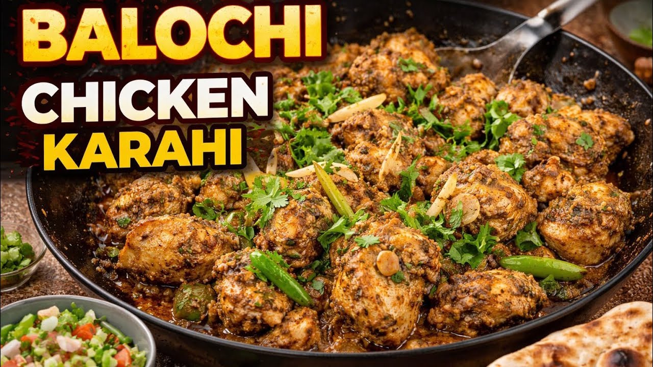 Balochi Chicken Karahi by Mahr 🫶