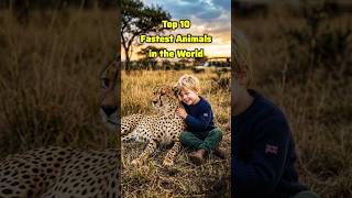 Top fastest animals in the world🐆#top10 #fastest #animals #shorts