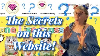 UNBOXING: New Journaling Set & The Secret of Diamond Painting & Cross Stitching Websites Revealed!