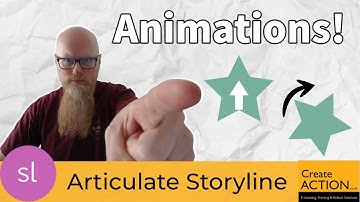 Animations in Articulate Storyline 360: Images, Text, Objects and more!