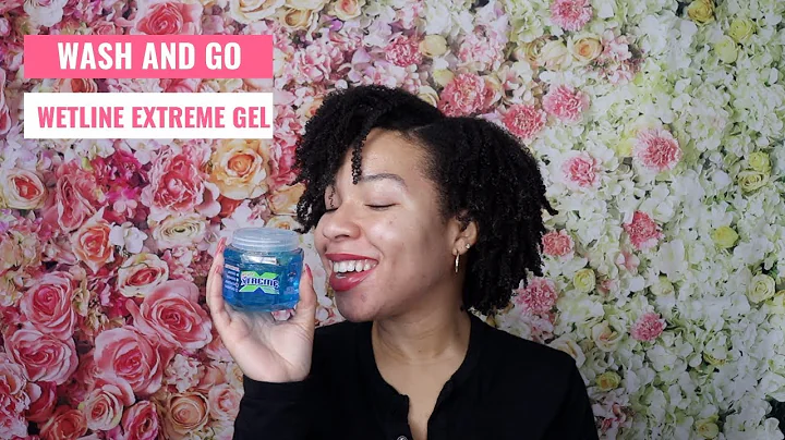 WASH AND GO USING WETLINE EXTREME GEL ON KINKY 4C HAIR