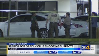 Search underway for suspects after deadly shooting in Florida