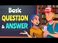 Basic questions and answers  learn daily english conversation