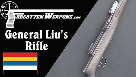 General Liu's Chinese Semiauto Rifle from WWI - DayDayNews
