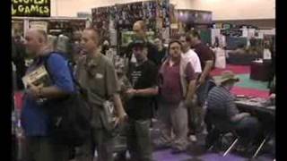 Talking to Exhibitors