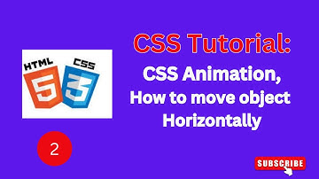 MASTER CSS Animations I Learned to Move Objects from Left to Right!