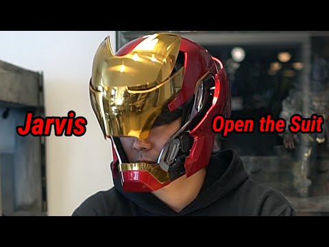 Mechahead]Iron Man Mark 50 Voice Control Helmet - YouTube
