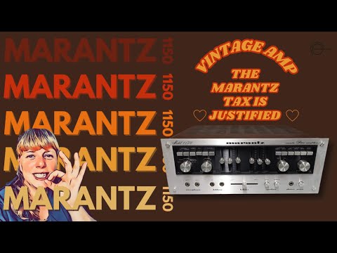 Marantz Model 1150 コンソール ステレオアンプ MARANTZ 1150 VINTAGE AMP - THE MARANTZ TAX IS JUSTIFIED ❤︎ - YouTube
