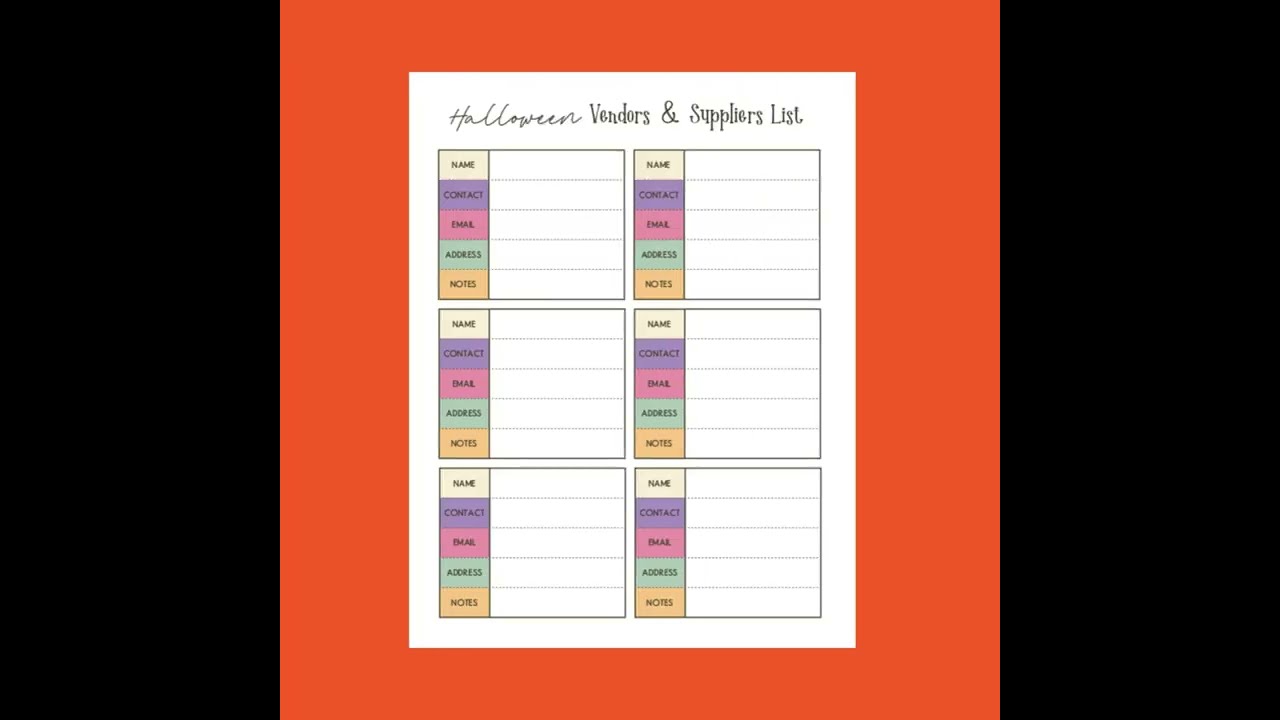 Halloween Party Planner: Your Complete Guide to Spooktacular Fun! | 50 High-Quality Printable Pages