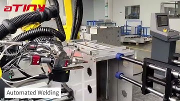 welding seam tracking system adapted for Fanuc robot for automatic welding of inflatable cabinets