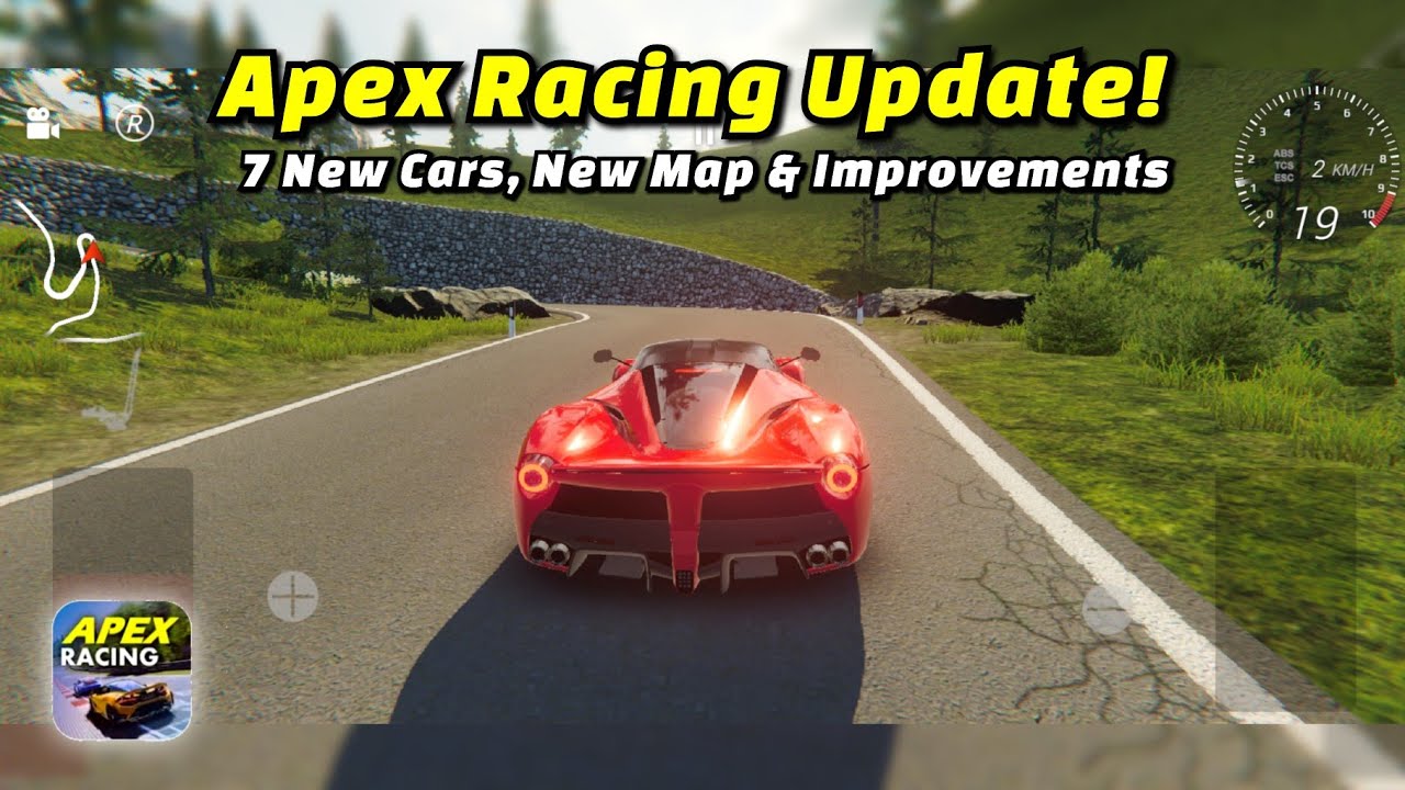 Apex Racing Update! - 7 New Cars, New Italian Alps Map & Refinements