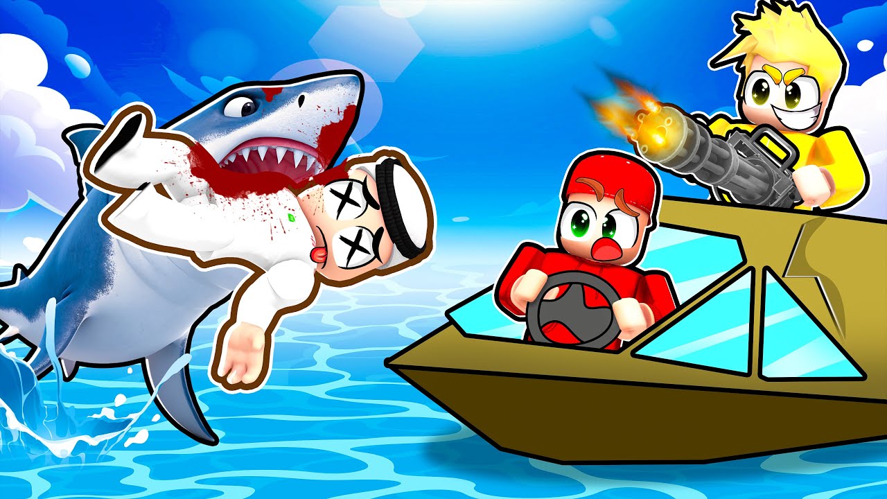 القرش أكل سلطان في لعبة Shark Bite 🦈😱🔥