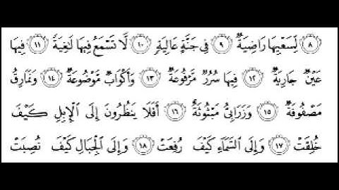 سورة الغاشية - محمد صديق المنشاوي جودة عالية