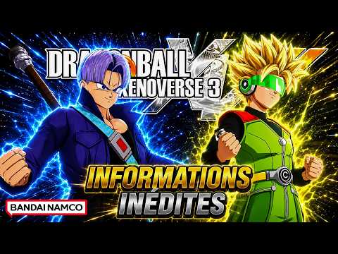 Dragon Ball XENOVERSE 3 GAMEPLAY INFO!