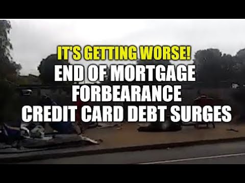 ⁣END OF MORTGAGE FORBEARANCE, CREDIT CARD DEBT SURGE, HOMELESSNESS WORSENING
