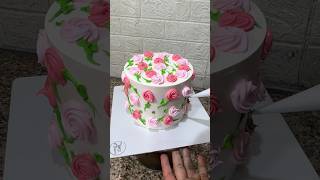Very Easy Cake Design #cake #cakedecorating #trending #shorts #viral #ytshorts