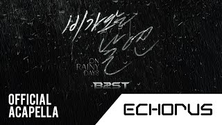 Beast - On Rainy Days 비가 오는 날엔 Official Acapella