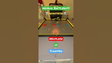 ☠️Devastated☠️  Whiplash vs Scrapper  Hexbug Battlebots  #hexbugbattlebots #hexbugvideos #battlebots